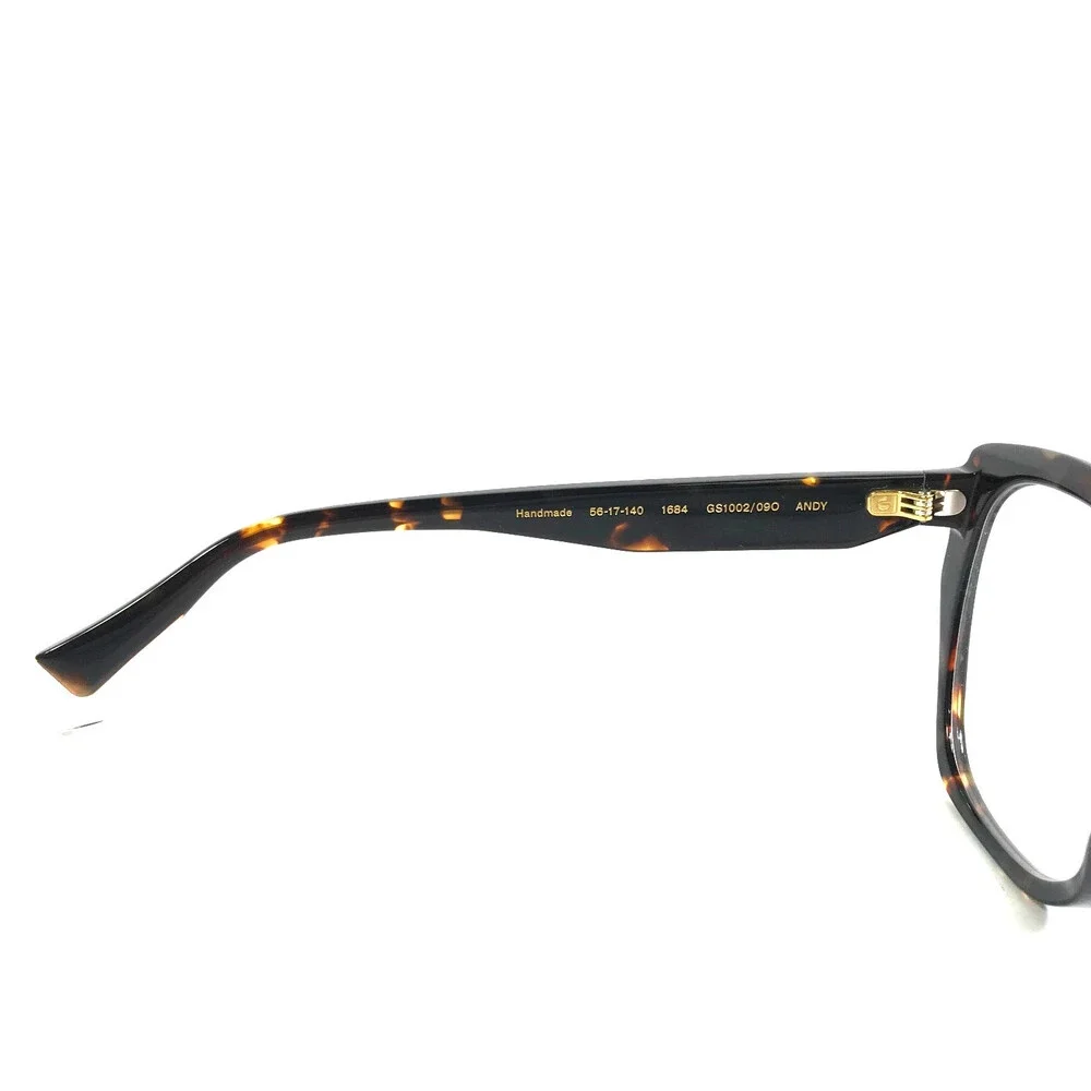 Gigi Studios Eyeglasses Frames ANDY GS1002/090 Dark Tortoise Cat Eye 56-17-140